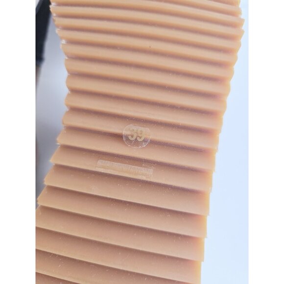 ALL BLACK Footwear Cap Toe Pony Hair Suede Leather Zip Lug Loafer Shoes 39 8.5 - Picture 12 of 14